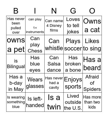 SOLT Bingo Card