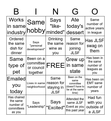 EMT Bingo Card