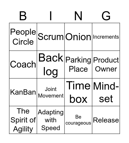 HR Learn Fest Bingo Card
