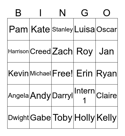Accounting VSM Bingo Card