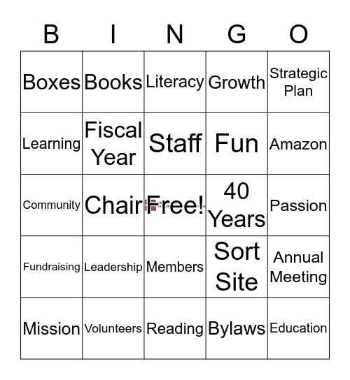 Friends Planning Retreat Bingo! Bingo Card