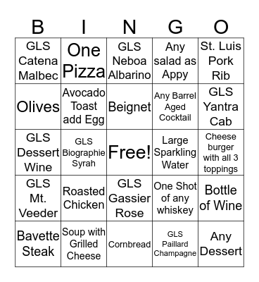 Mayfield Bingo! Bingo Card
