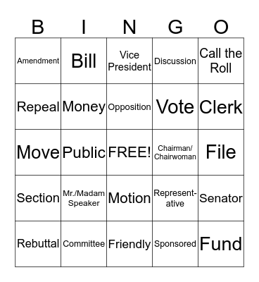 Educational Access Day Bingo Card