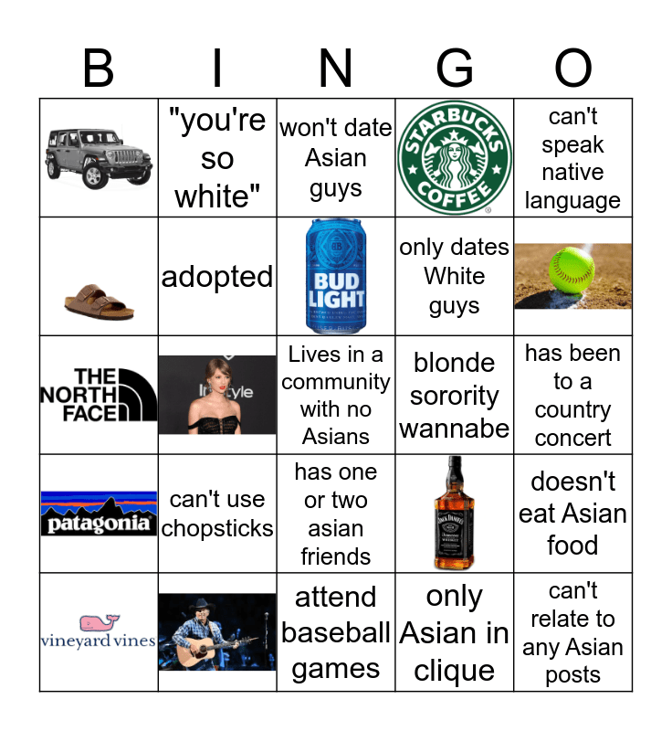 white-washed-asian-girl-bingo-card