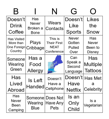 NEAT BINGO Card