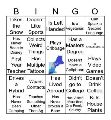 NEAT BINGO Card