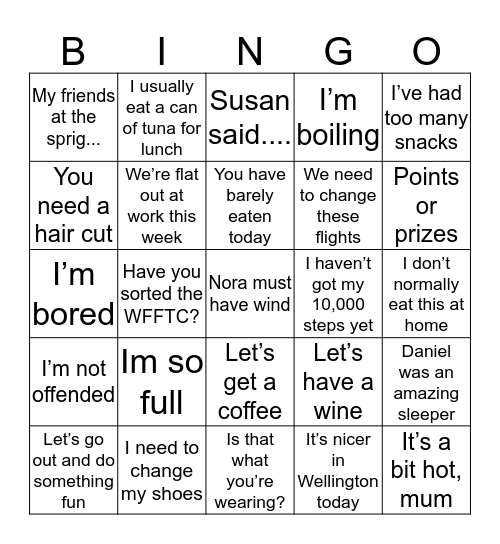 Elaine Kirk of iPayroll Bingo Card