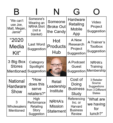 HR Retreat Bingo Card