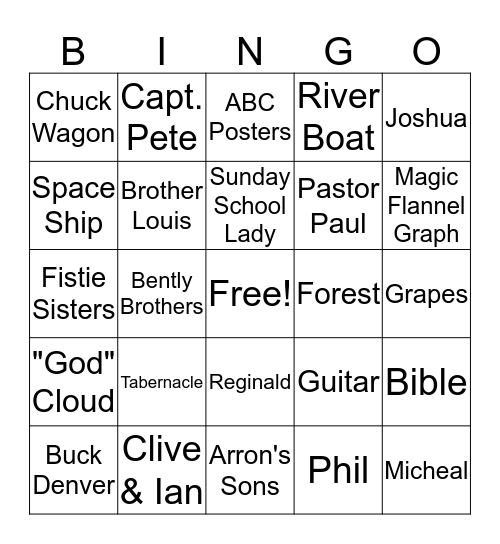 Buck Denver Vol 3, Part 2 Bingo Card