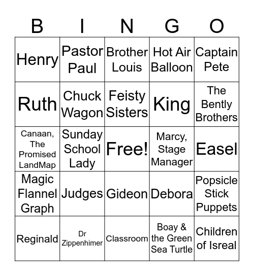 Buck Denver Vol 4 Part 2 Bingo Card