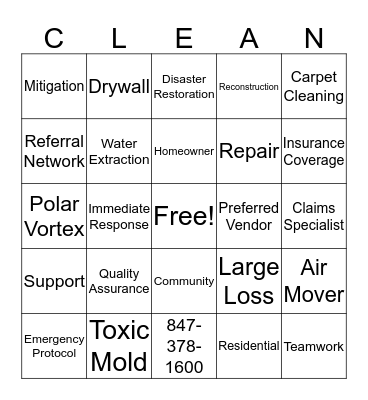 PuroBingo  Bingo Card