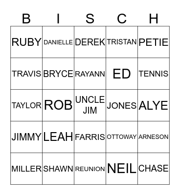 GAME NIGHT Bingo Card