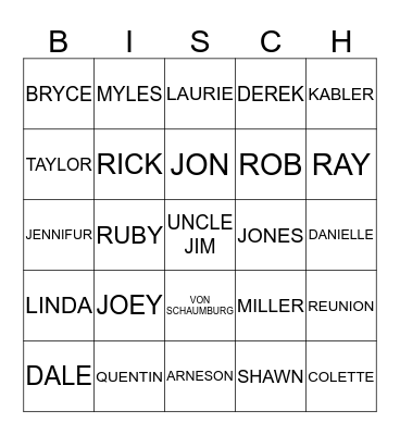 GAME NIGHT Bingo Card