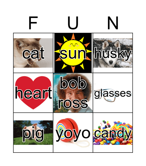 fungo 1 Bingo Card