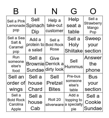 I hate Weezer Bingo Card