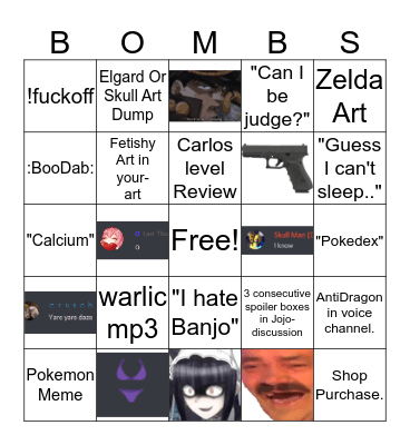 Bingo-Beam Bingo Card