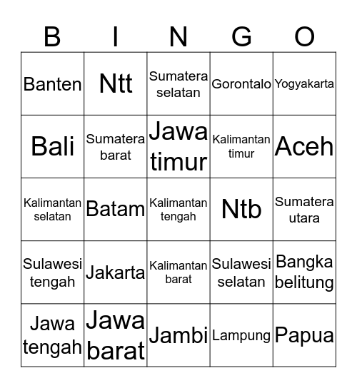 ENAAHB03 Bingo Card