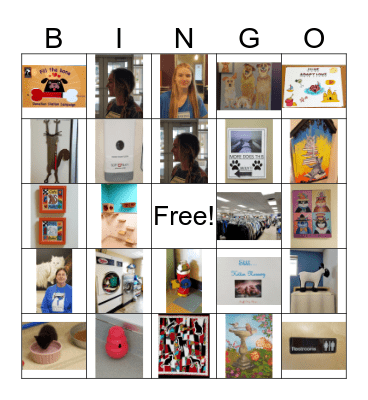 Panhandle Animal Shelter Bingo Card