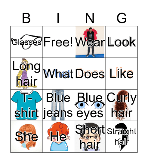 Chapter 6 Bingo Card