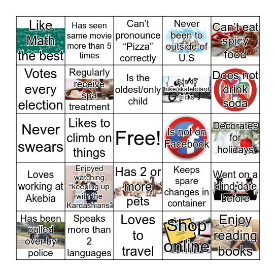 AKB FINANCE BINGO GAME Bingo Card