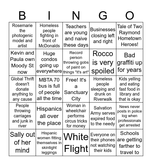 News Tribune Wake Up Bingo Board Bingo Card