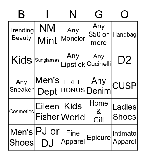 Out of Home Base BINGO! Bingo Card