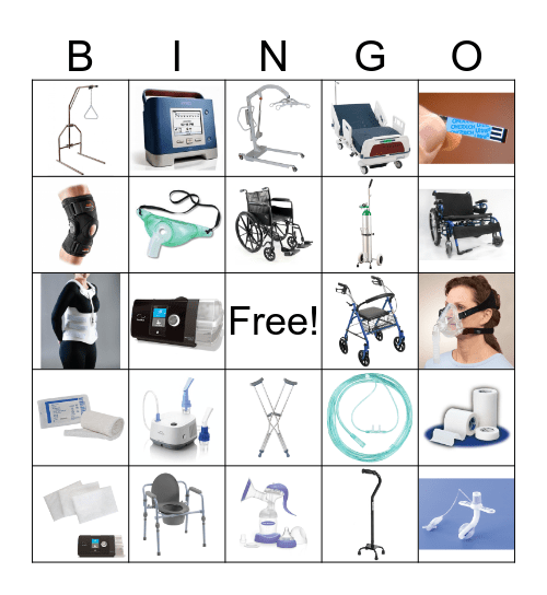 Medicare Madness Bingo Card