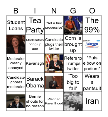 Libtard Bingo Card