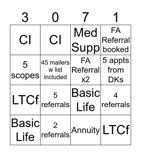 Milwaukee Rocks!! Bingo Card