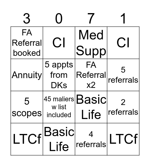 Milwaukee Rocks!! Bingo Card