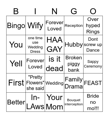 The Old Snake oil salesman Bingo Card