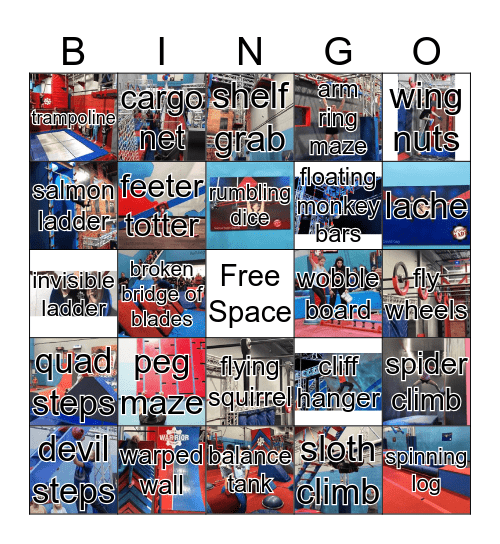 WF Bingo Card