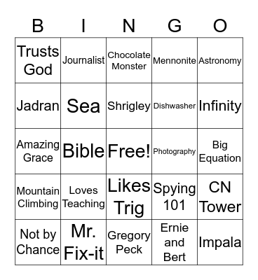 RANKO'S 80TH BIRTHDAY BINGO Card
