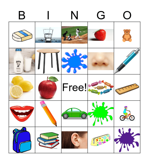 Cherry Bingo Card