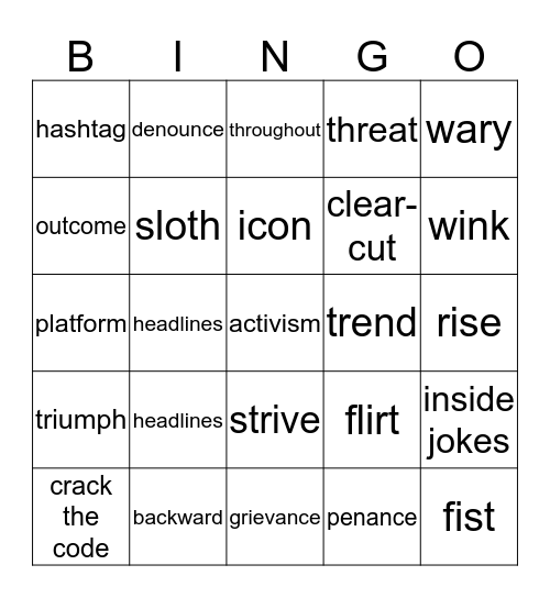 HOW MUCH DO YOU KNOW? Bingo Card