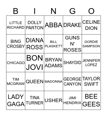Finance is Music to the Ears Bingo Card