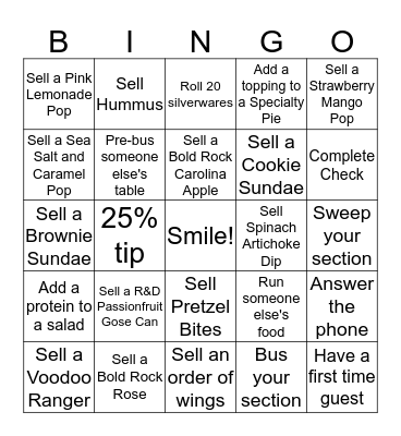 Happy Summer Solstice  Bingo Card