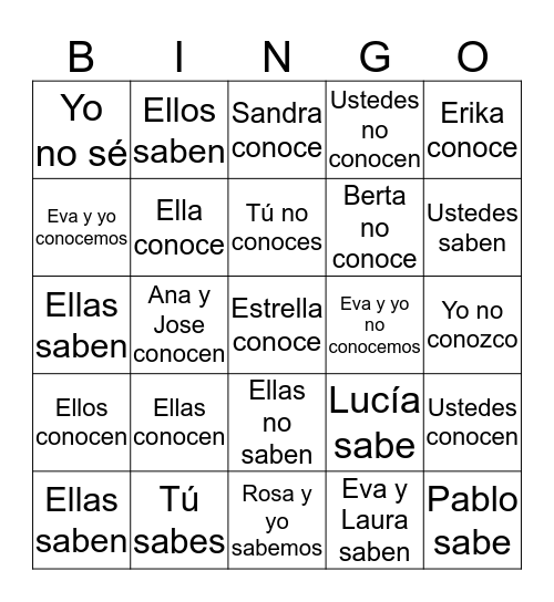 saber-vs-conocer-bingo-card