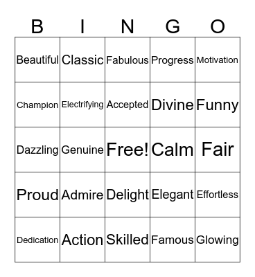 That's Me 1,2,3 Breathe Bingo Card