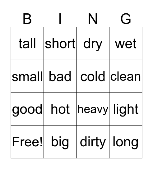 Bingo OPPO Bingo Card