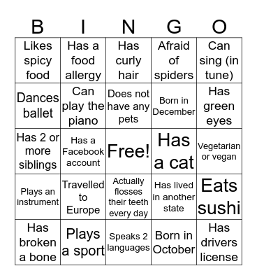 DEVILETTE Bingo Card