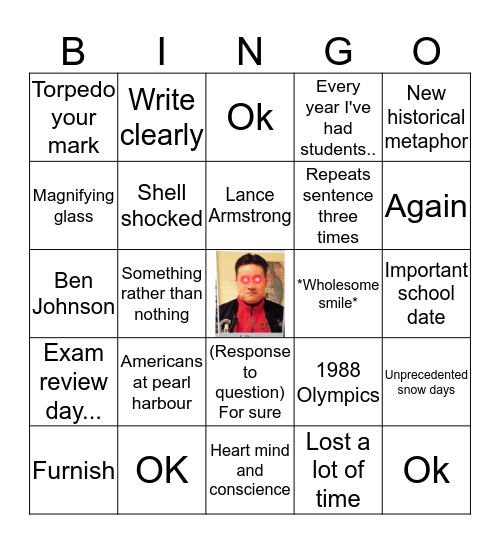 Juicy Brucie Bingo Card