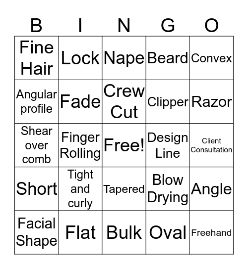 Chapter 14 Bingo Card