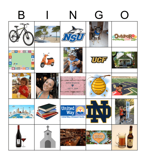 B & B Bingo Card