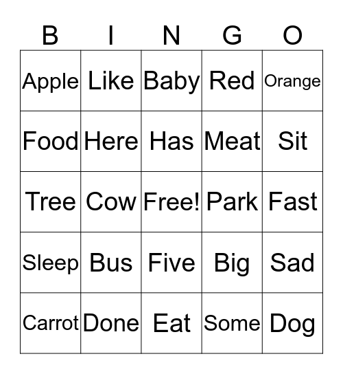 Bedrock Bingo Card