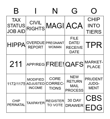SHAWNA'S AUPERSTARS Bingo Card