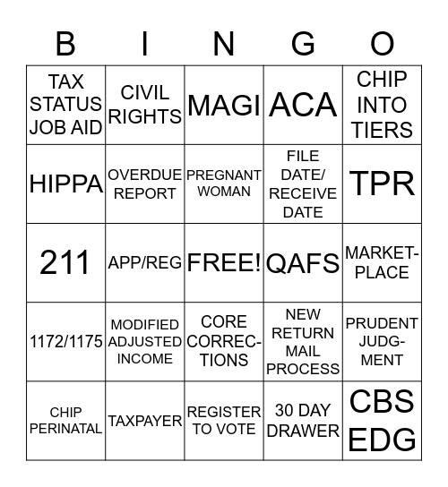 SHAWNA'S AUPERSTARS Bingo Card