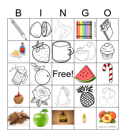 Smellathon Bingo Card