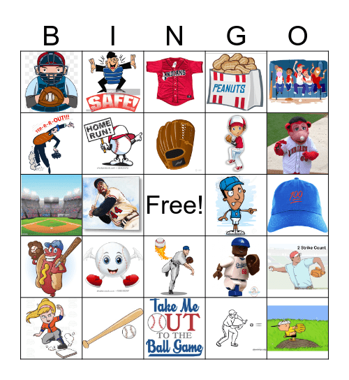 baseball Bingo Card