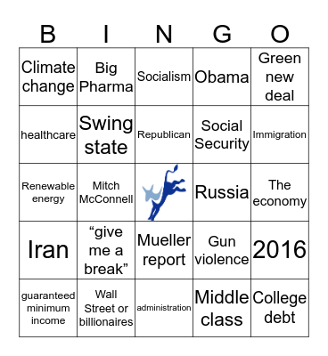 Swingo Bingo Card